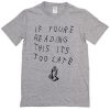 Drake Praying Too Late Hands T-Shirt