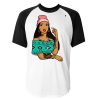 pecahontas twerk baseball T-shirt