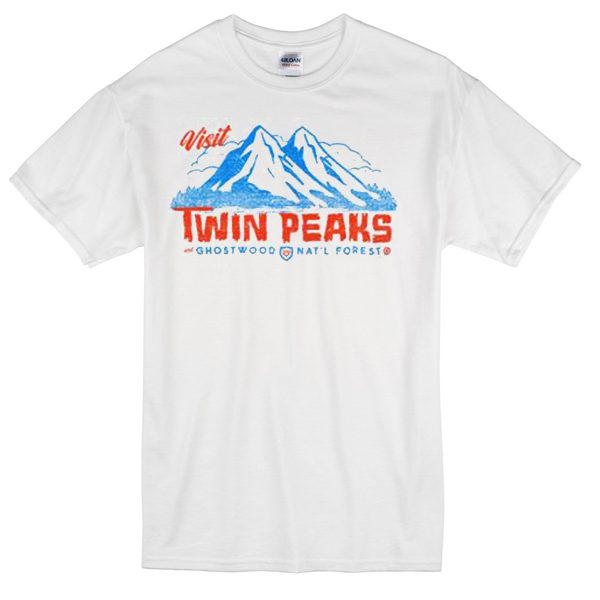 visit twin peaks t-shirt