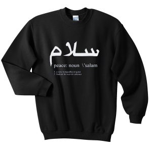 Peace Definition Crewneck Sweatshirt