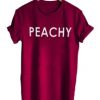 Peachy Maroon T-shirt