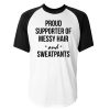 Proud supporter of messy hair unisex T-shirt