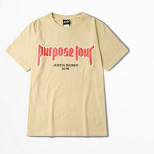 Purpose Tour Bieber T-shirt