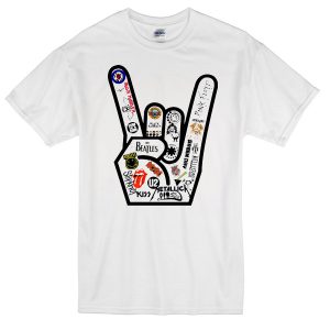 Rock and Roll Bands T-shirt