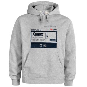 Xanax 2 mg white color Hoodies