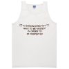 a woman quote Tanktop