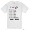 Google black people are T-shirt