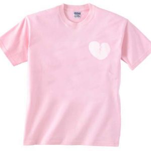 broken heart light pink T-Shirt