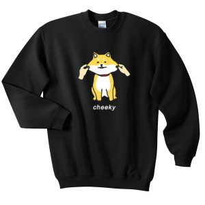 cheeky cute doggy Unisex Sweatshirts