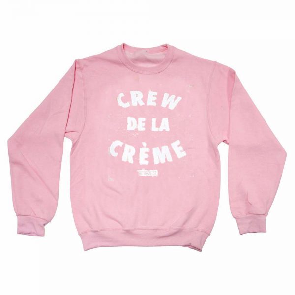 crew de la creme light pink Unisex Sweatshirts