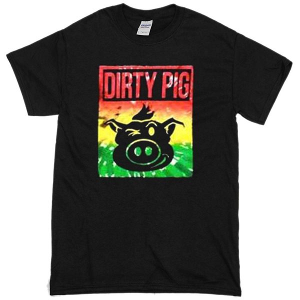 dirty pig rainbow T-Shirt