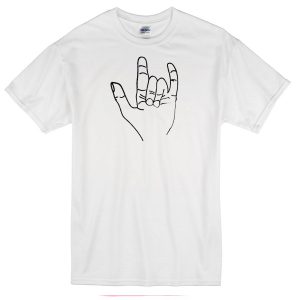 Metal Hand Sign T-shirt