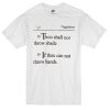 niggalations quotes T-Shirt