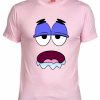 patrick star face spongebob T-shirt