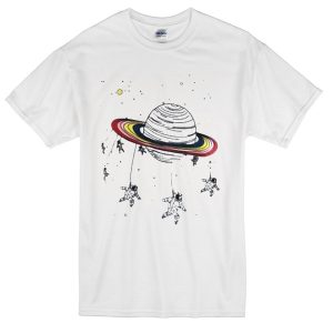 planet and astronaut T-Shirt