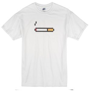 cigarette cartoon T-shirt