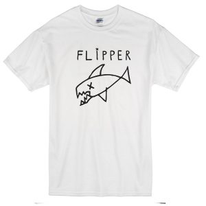 Kurt cobain flipper t-shirt