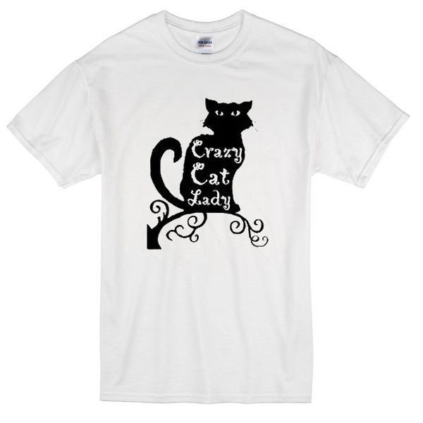 Crazy Cat Lady T Shirt