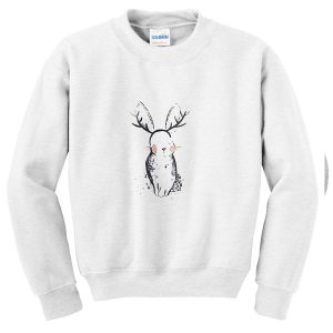 graffiti-rabbit-long-sleeve-round-neck-sweatshirt