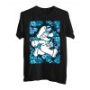 mario bros floral t-shirt
