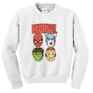 marvel heroes sweatshirt