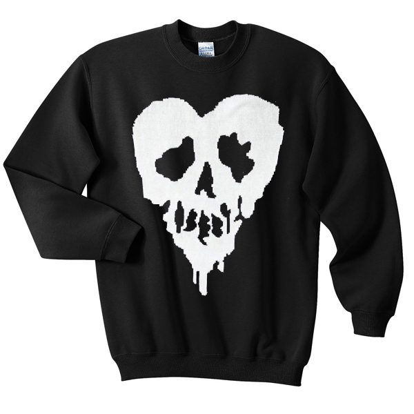 Skull Heart Sweatshirt