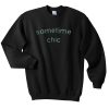 sometime chic sweatshirt