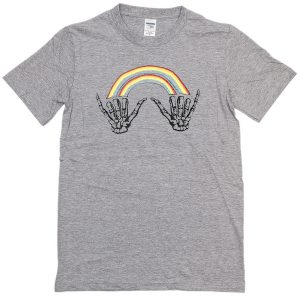 vans rainbow t-shirt