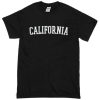 California font T-shirt