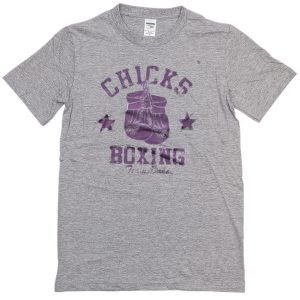 chick boxing t-shirt