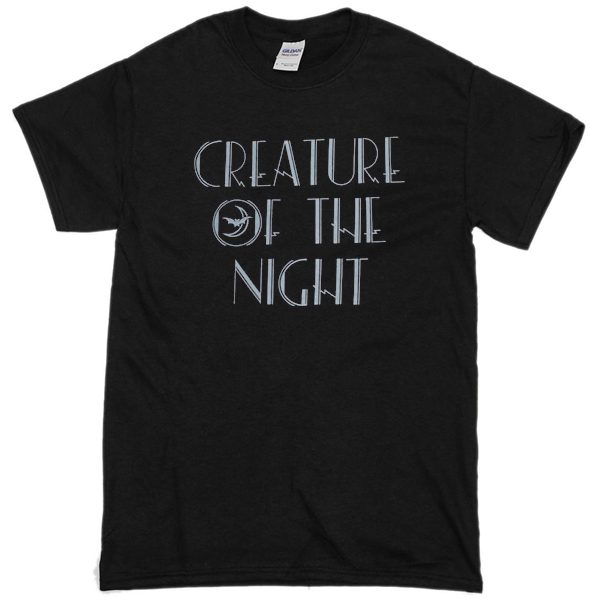 creature of the night t-shirt