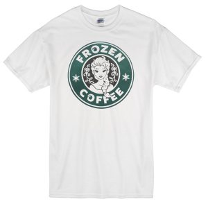 frozen coffee starbucks t-shirt