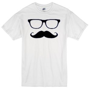 Glasses and Moustache T-shirt