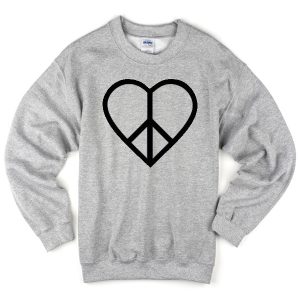 heart love sweatshirt