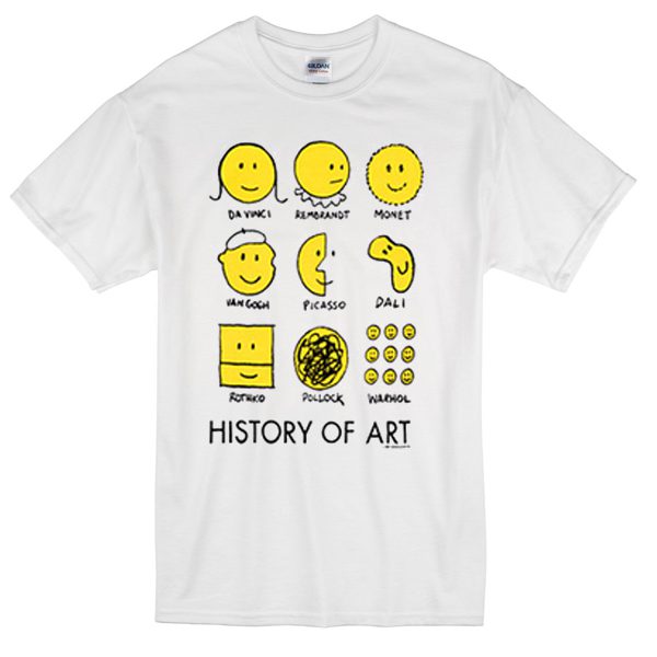 history of art t-shirt