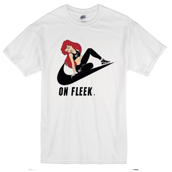 little mermaid on fleek t-shirt