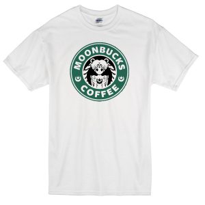 moonbucks coffee sailormoon t-shirt