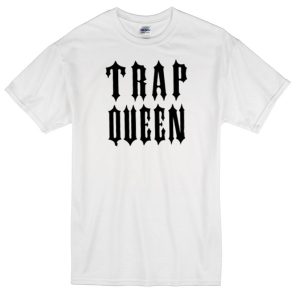 trap queen white tanktop