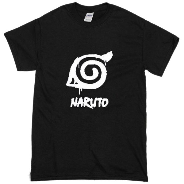 naruto anime symbol t-shirt