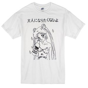 sailormoon thug life art t-shirt