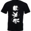 hands rock paper scissors t-shirt