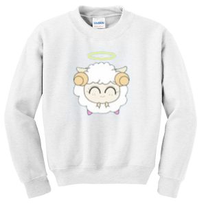 cute angel sheep sweatshirt
