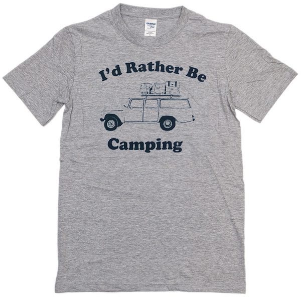 id rather be camping t-shirt – newgraphictees.com