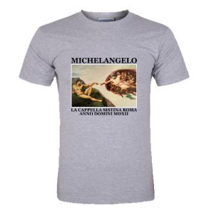 Michelangelo La Cappella Sistina T shirt
