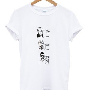 president candidats T-shirt