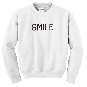 smile sweatshirt