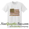 American Flag Weed Joint T Shirt