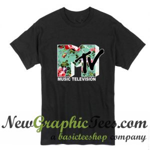 MTV Flower Logo T Shirt