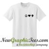 Peace Love Aliens T Shirt
