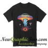 Boston Rock Band Classic Spaceship Distressed T Shirt